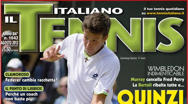 Il Tennis Italiano di agosto è in edicola