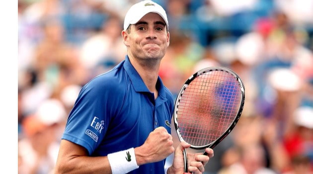 Grande Isner, in finale con Nadal