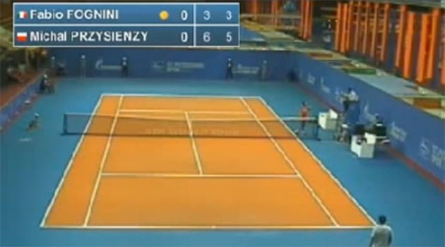 Fognini si ritira a 2 punti dalla sconfitta
