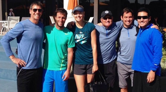 Sharapova ha scelto coach Sven Groeneveld