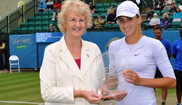 La regina del tennis inglese