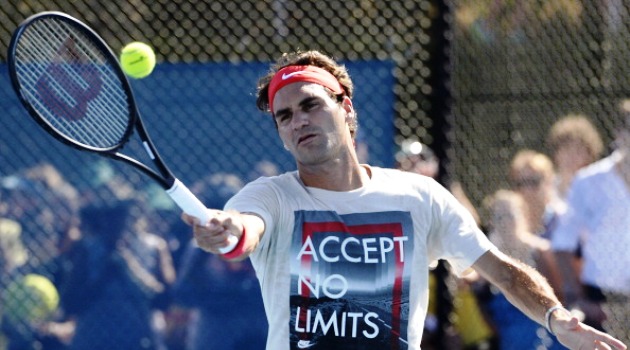 Si finge Federer e…