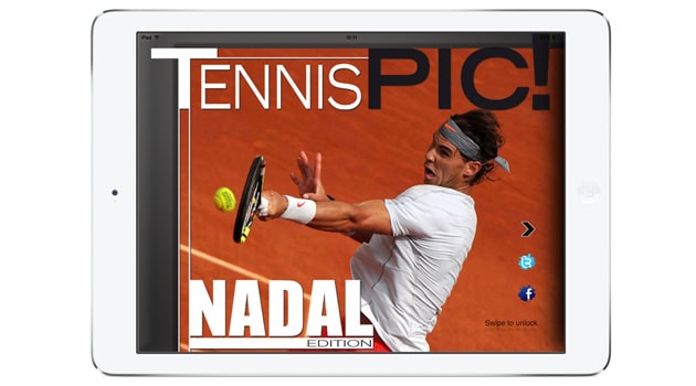 Nadal, campione da tablet