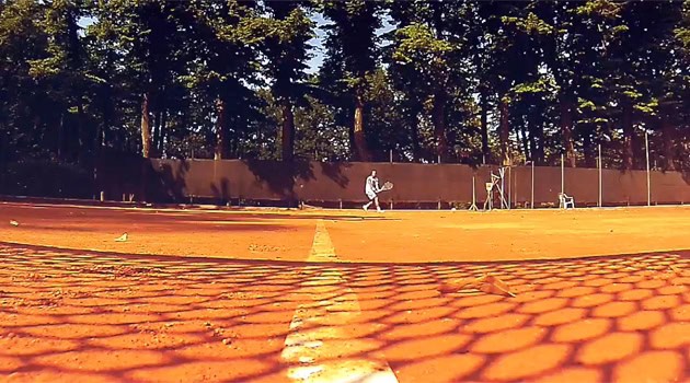 A perfect tennis day