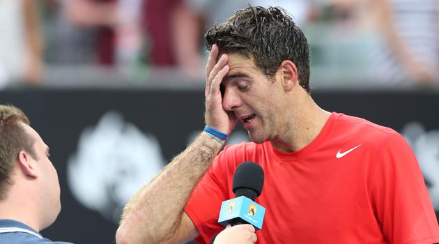 Federer e Nadal avanti tutta, Del Potro ko