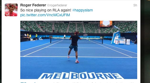 Federer e Djokovic scaldano i motori