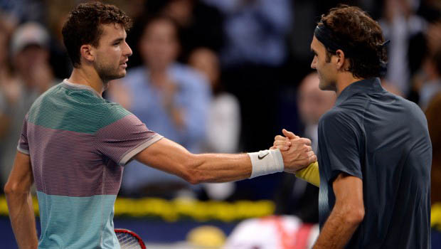 Federer e Dimitrov si allenano insieme