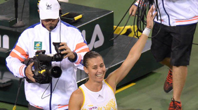 Pennetta, il giorno più bello. Indian Wells ai tuoi piedi