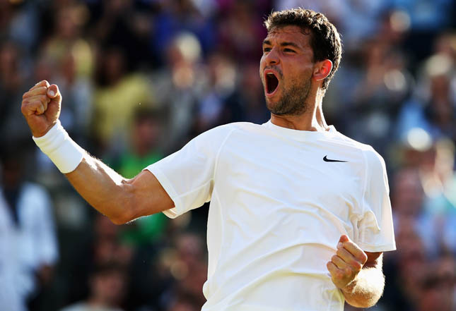 Dimitrov si sta illuminando