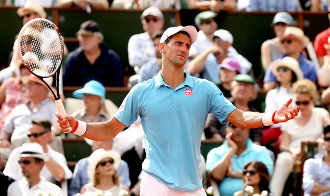 Djokovic, lacrime in archivio