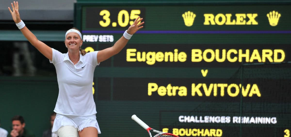 Kvitova regina dei prati