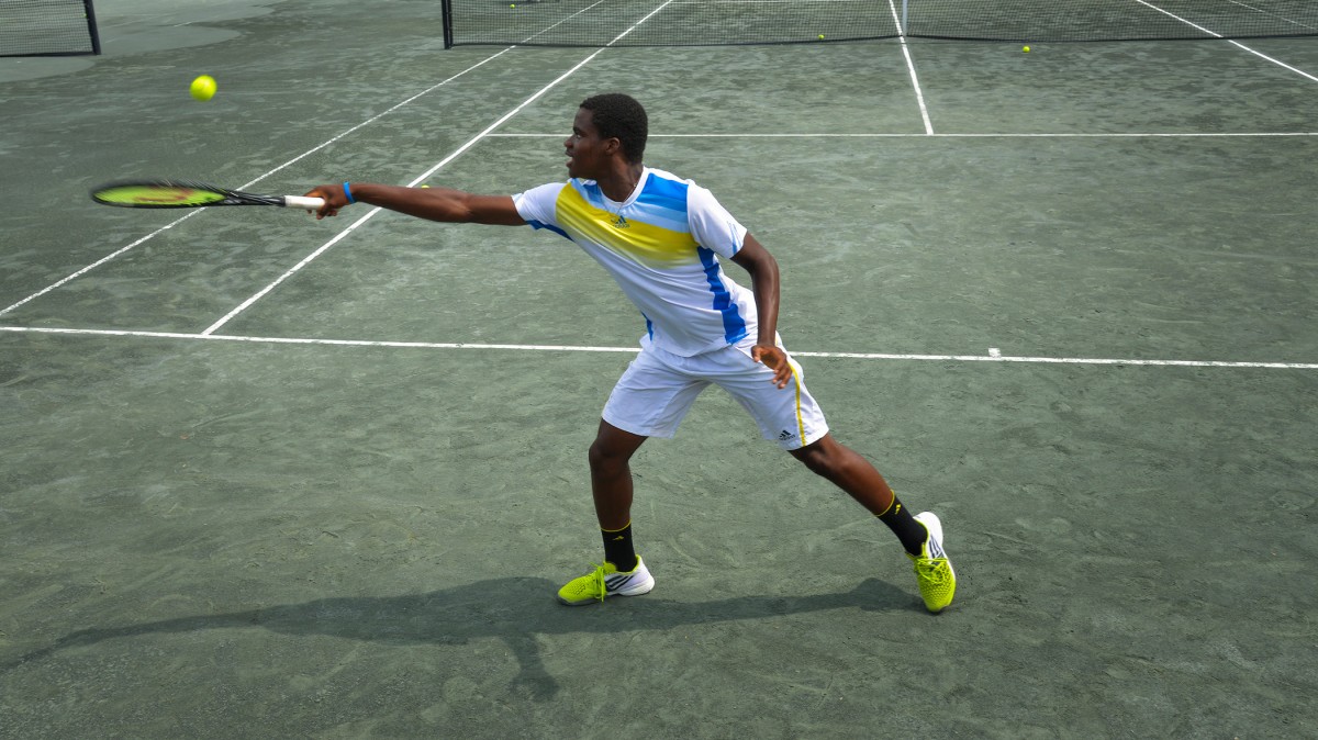 An improbable tennis prodigy