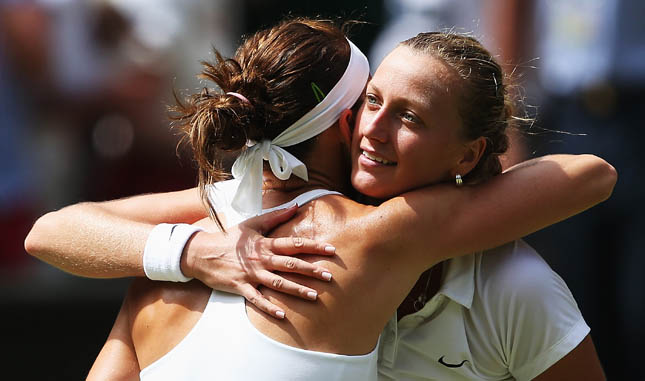 Kvitova, questione (anche) di testa