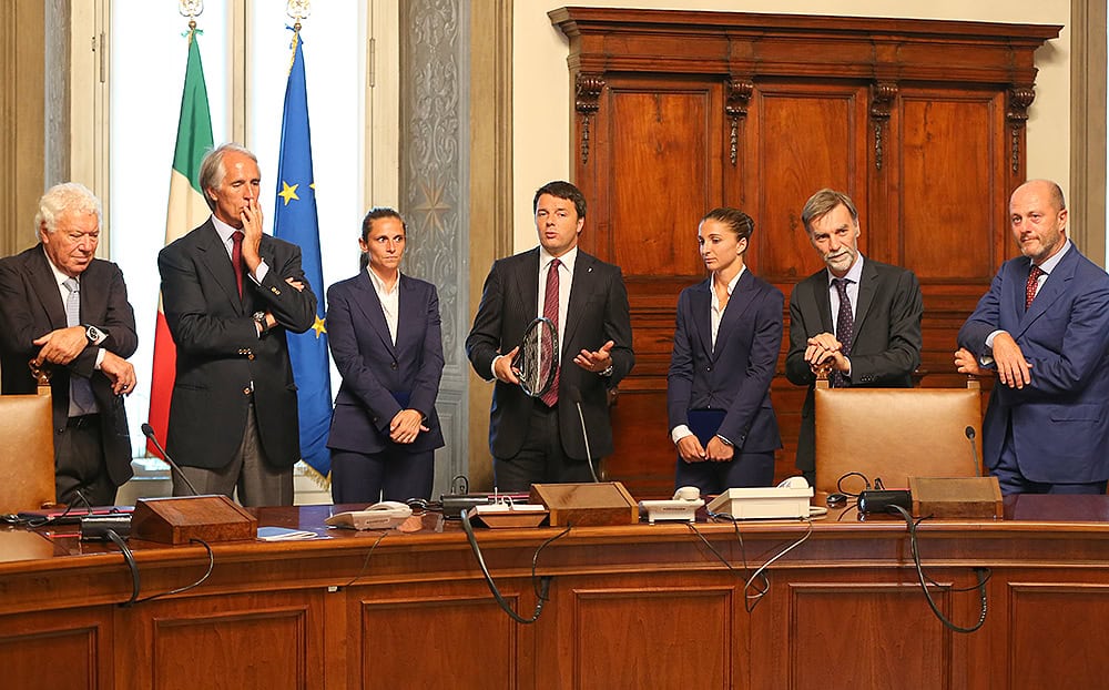 Renzi a Errani e Vinci: Mi avete emozionato