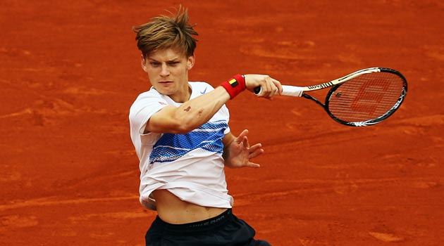 Goffin rovina la festa a Thiem