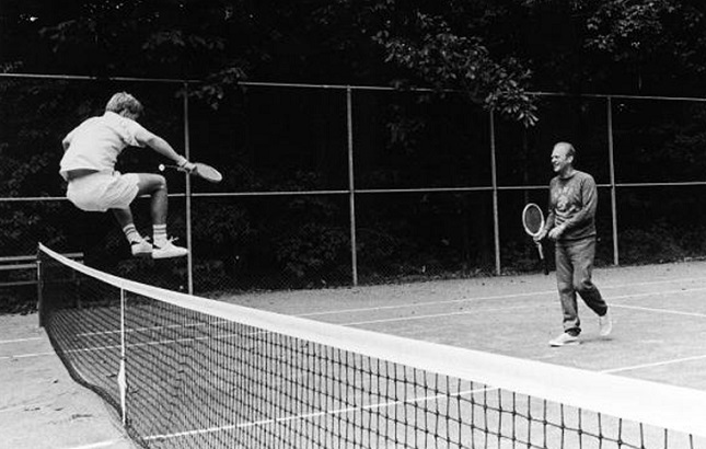 Il campo da tennis della Casa Bianca
