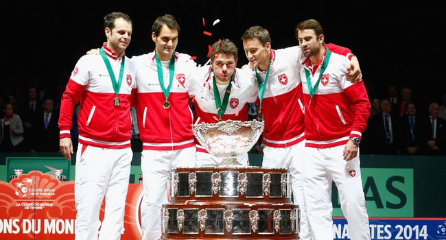 Federer e Svizzera: festa Davis