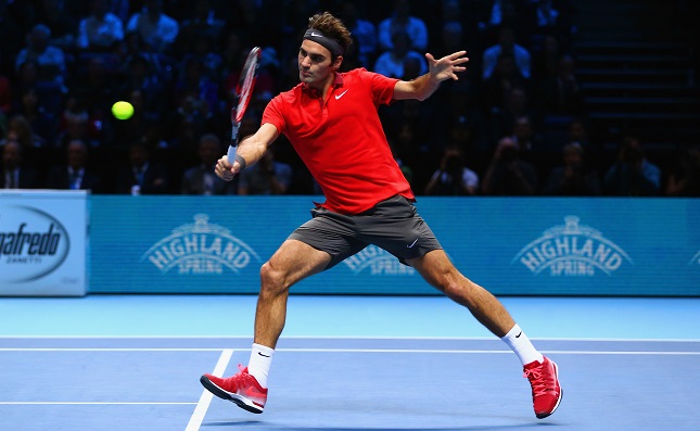 Federer, tutto in uno scambio