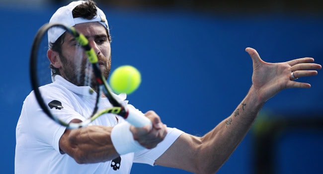 Bolelli elimina Goffin, Fognini ko con Del Potro