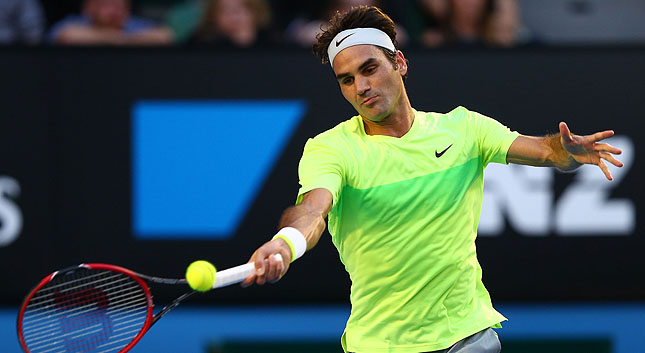 La passeggiata di Federer