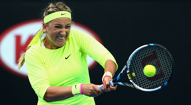 La Azarenka fa sul serio