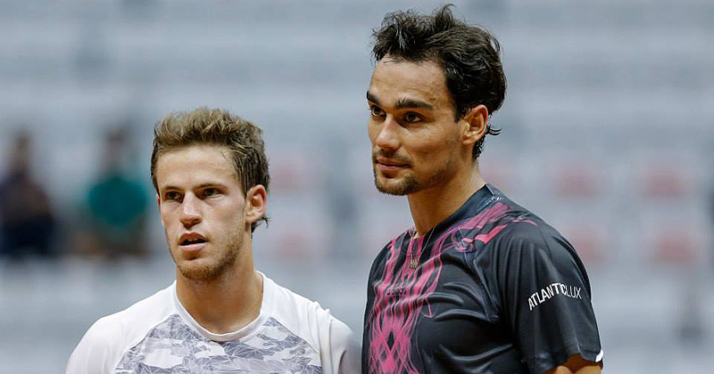 Torna la terra, vince Fognini