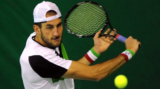 Vanni in semifinale, Fognini no