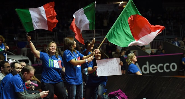 Brindisi scalda i motori per Italia-Usa