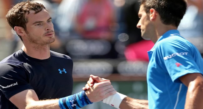 Djokovic e Federer per il titolo. Bolelli e Fognini ko