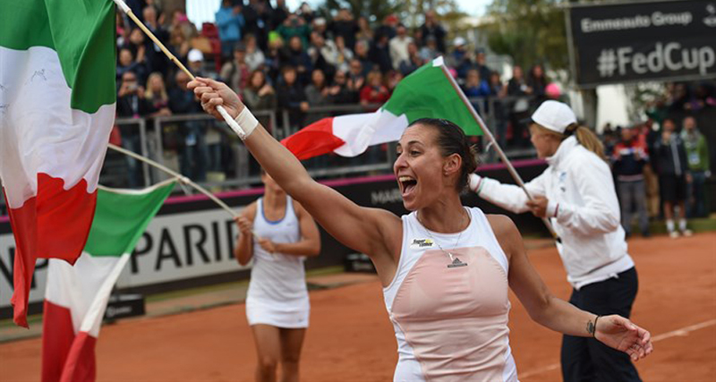 Italia, una giornata tutta rosa