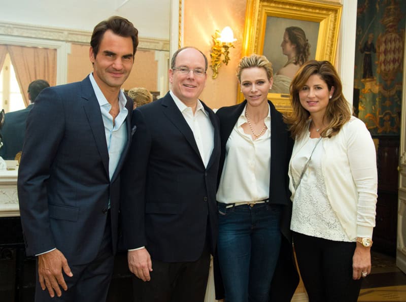 Federer dal principe