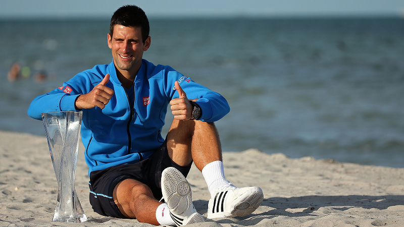 Djokovic in volo, gli altri a terra