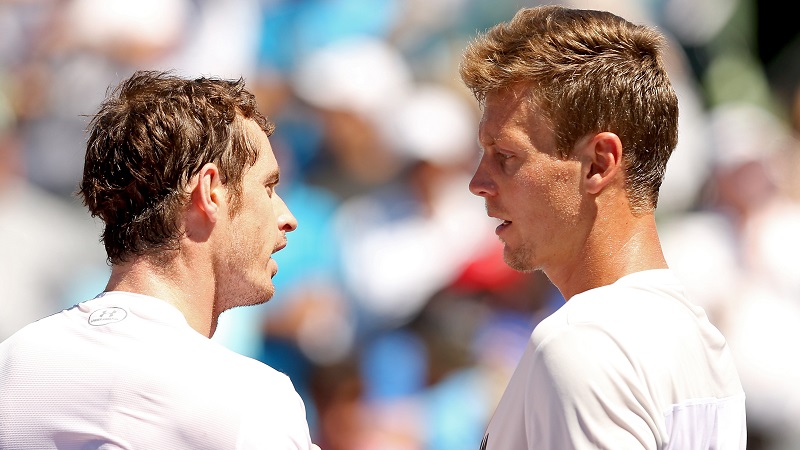 Murray viaggia spedito nel giardino di casa