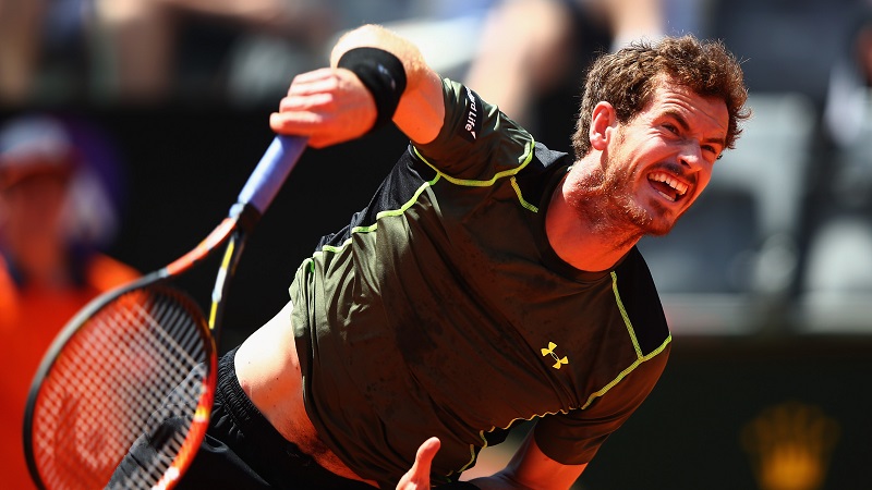 Federer abbraccia il Foro Italico