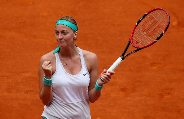 Kvitova pazzesca “encanta” Madrid