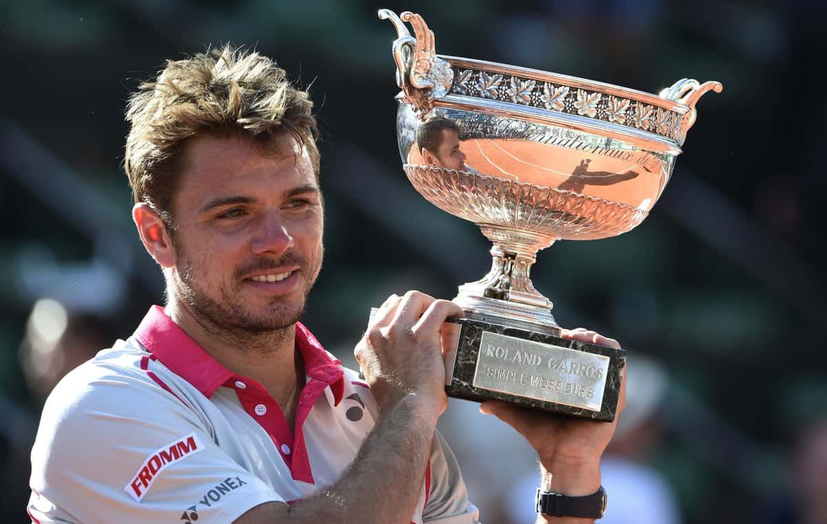 Wawrinka, STANding ovation