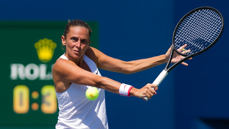 Gli applausi sono per Roberta, il match per Serena