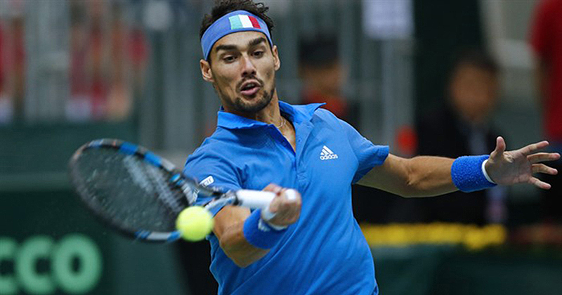 Fognini ci ha messo la… testa