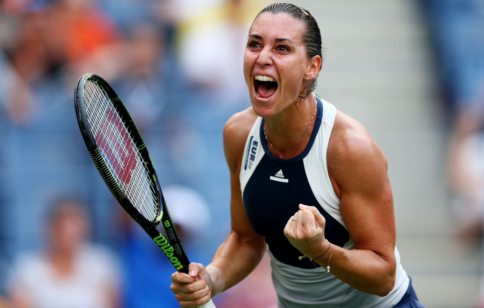 Pennetta perfetta vola ai quarti
