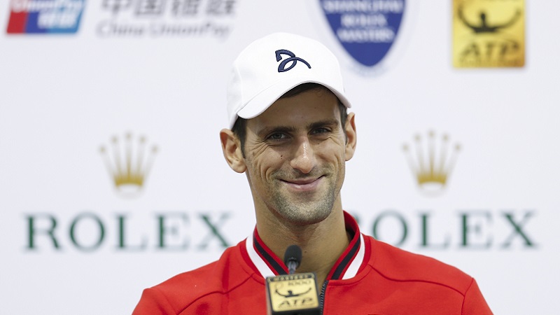 Un volo insieme a Novak Djokovic