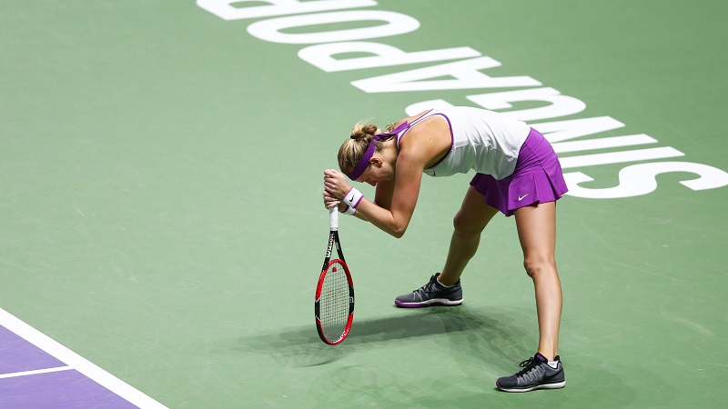 Non sei al top? La Kerber ti punisce. Sempre.