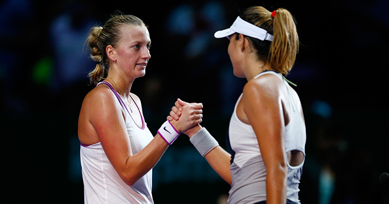 Garbine sorride, Angelique piange
