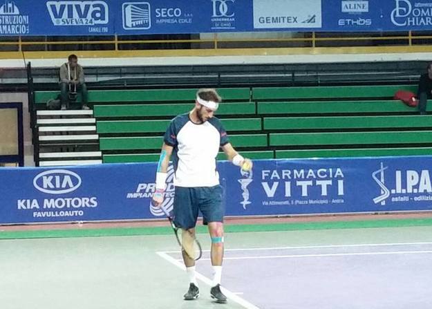 Andria: Vanni ai quarti, Sonego no