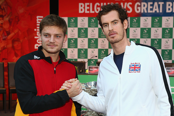 Belgio-Gran Bretagna: prima Goffin, poi Murray