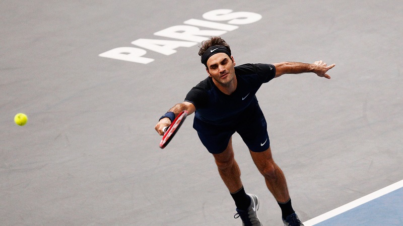 Federer inciampa contro il bombardiere