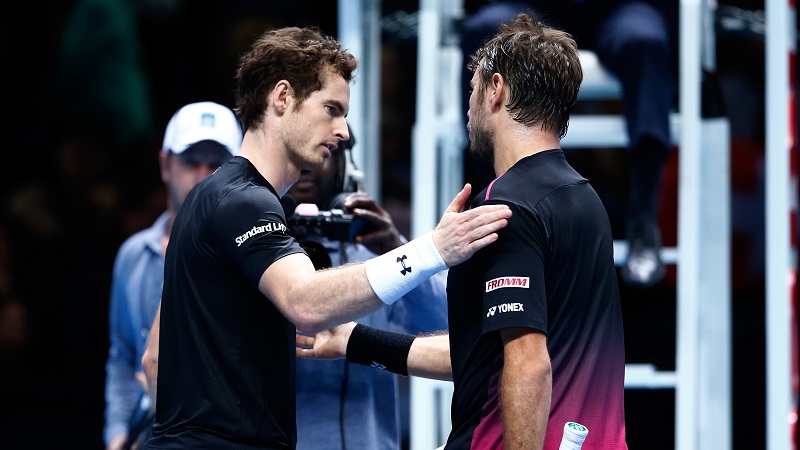Murray non c’è, Wawrinka si prende Federer