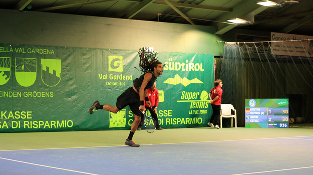 Ortisei: Virgili non si qualifica, Berrettini e Brown subito out