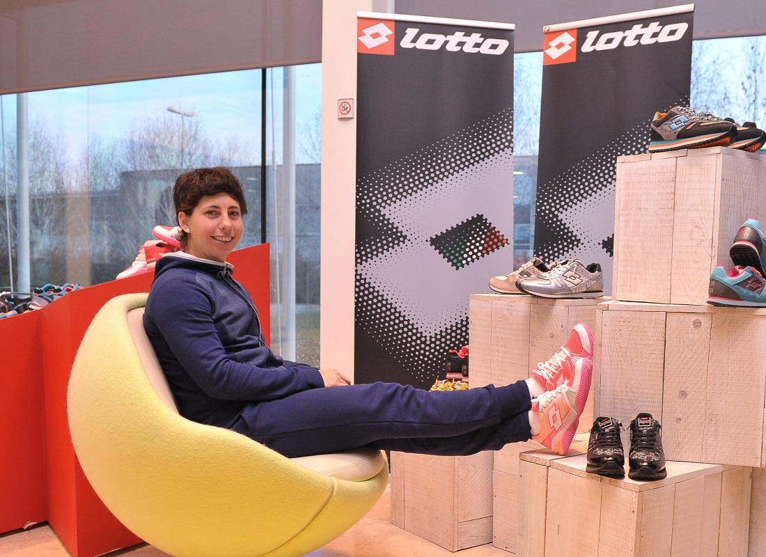 Suarez Navarro in visita alla Lotto