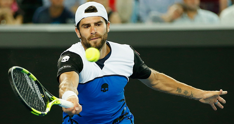 Bolelli, meglio da infortunato