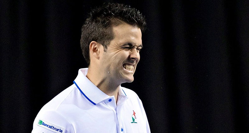 Daniele Bracciali non smette di combattere